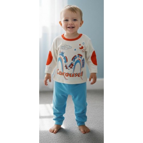 ΠΥΖΑΜΑΚΙ ΑΝΤΡΙΚΟ ΓΙΑ 2 ΧΡΟΝΩΝ CAROUSEL 2584 ΧΕΙΜΕΡΙΝΑ ΠΥΤΖΑΜΑΚΙΑ