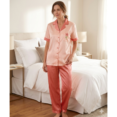 ΠΙΤΖΑΜΑ 3ΧL ΣΑΤΕΝ VINCO 3813 3XL ( 3X LARGE )