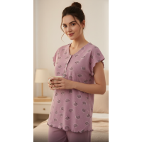 ΠΙΤΖΑΜΑ NINA 804(ΡOZ) M M ( MEDIUM )