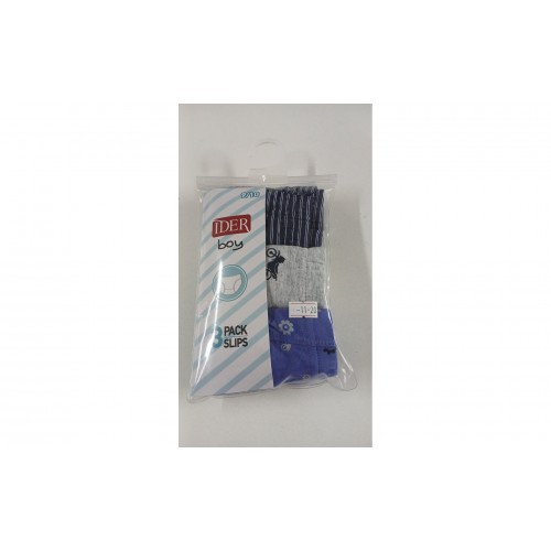 ΣΛΙΠΑΚΙ ΠΑΙΔΙΚΟ 7-8 χρ. ΒΑΜΒΑΚΕΡΟ IDER 3102-3P2101 ΤΡΙΠΛΗ ΣΥΣΚΕ ΠΑΙΔΙΚΑ ΣΛΙΠΑΚΙΑ (ΑΓΟΡΙ)