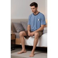 ΠΙΤΖΑΜΑ LEON 32650 L(ΓΑΛΑΖΙΟ) L ( LARGE )