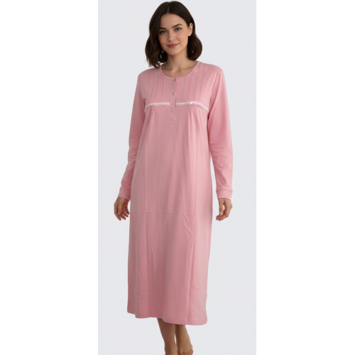 ΝΥΧΤΙΚΟ NINA 817 4XL ΡΟΖ 3XL-6XL ( 3X-6X LARGE )