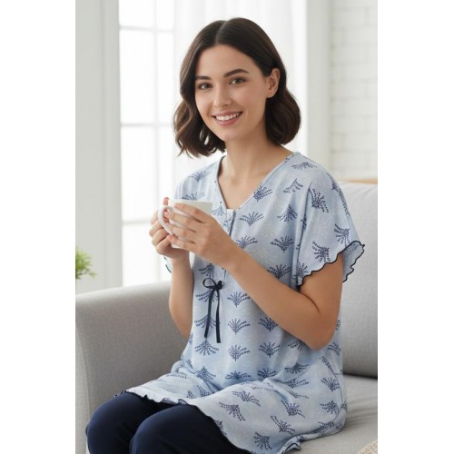 ΠΙΤΖΑΜΑ NINA 804 M M ( MEDIUM )