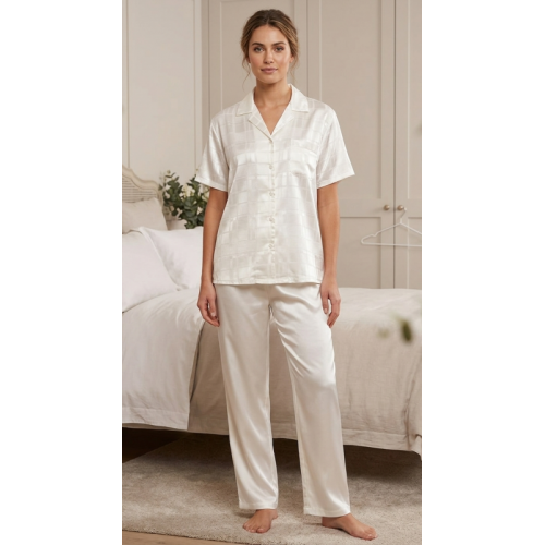 ΠΙΤΖΑΜΑ ΣΑΤΕΝ DAISY 8075 XL XL ( XLARGE )