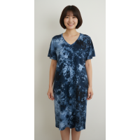 ΝΥΧΤΙΚΟ ΚΟΝΤΟ ΜΑΝΙΚΙ ΝΙΝΑ 425 (ΜΠΛΕ)M M (MEDIUM)