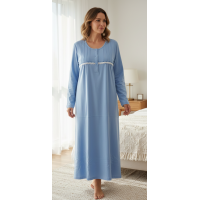 ΝΥΧΤΙΚΟ NINA 817 XXL ΜΠΛΕ XXL ( XX LARGE )