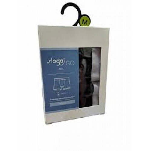 ΑΝΤΡΙΚΟ ΜΠΟΞΕΡΑΚΙ SLOGGI GO ABC SHORT 2P ΔΙΠΛΗ ΣΥΣΚΕΥΑΣΙΑ ΜΠΟΞΕΡΑΚΙΑ